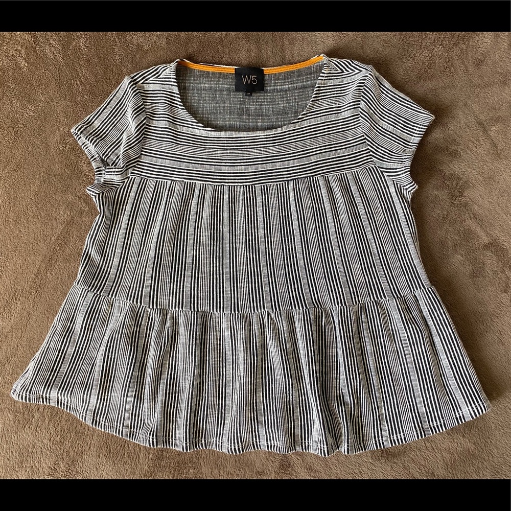 Flowy Striped Blouse